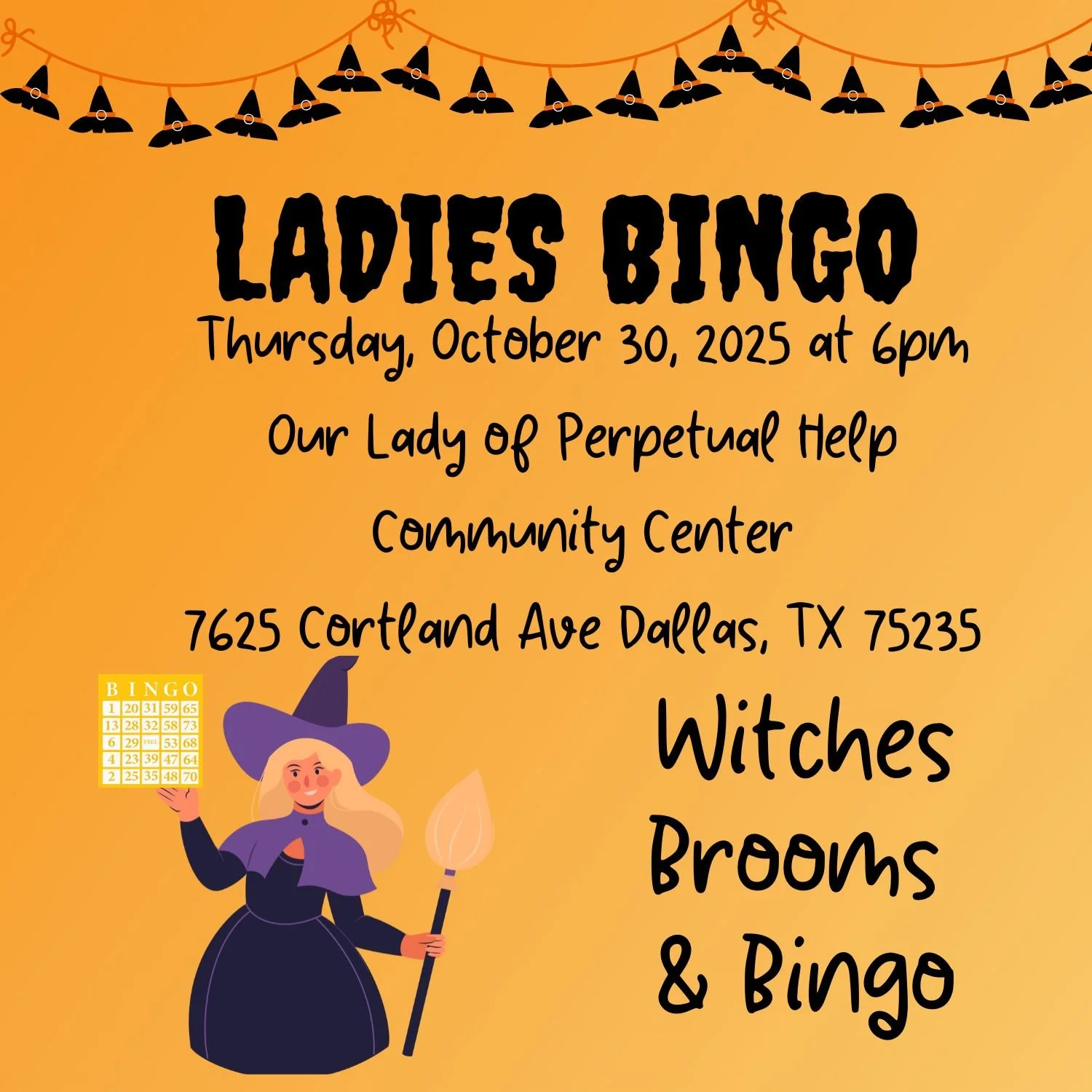 2025 Ladies Bingo