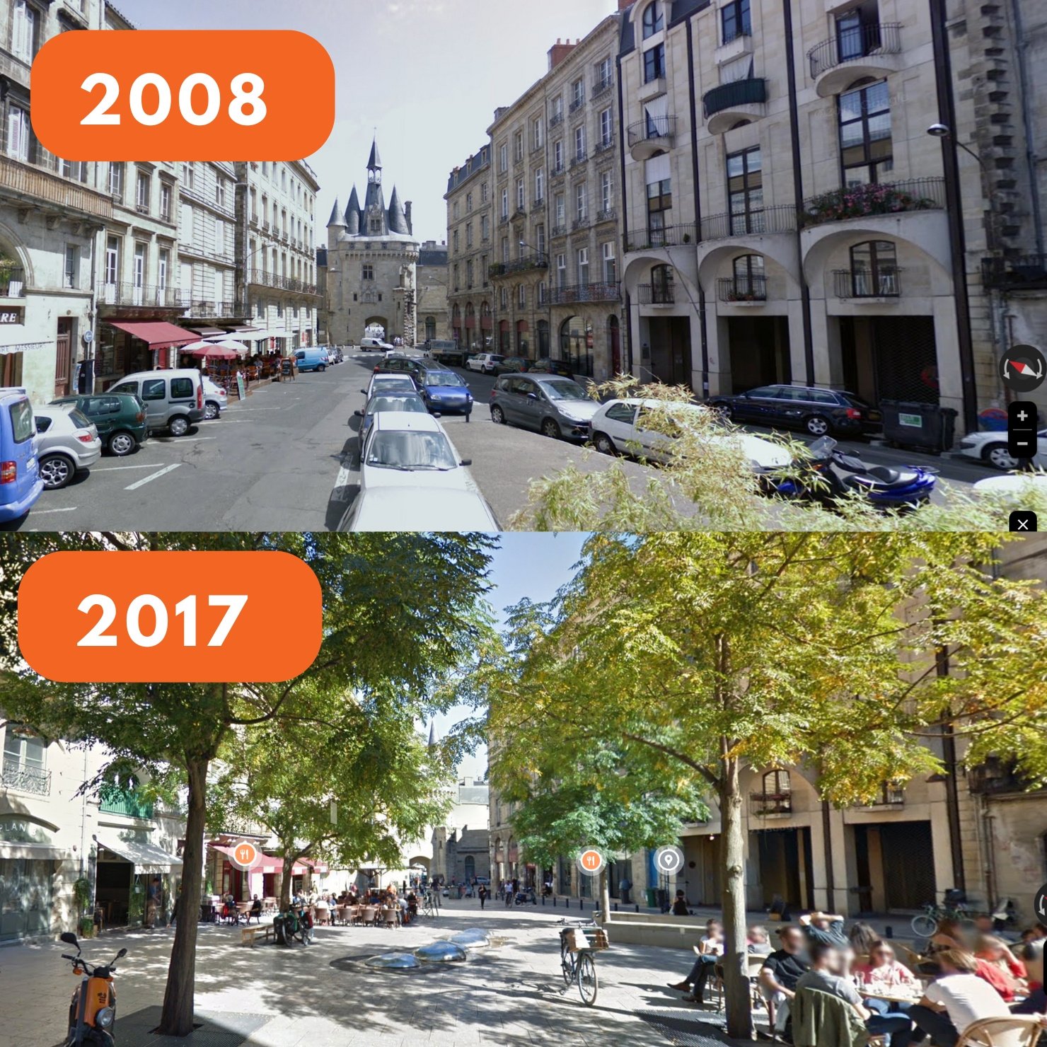 Padova, Olaszország
Hogy ne mindig csak Párizst és Hollandiát hozzam követendő példaként.