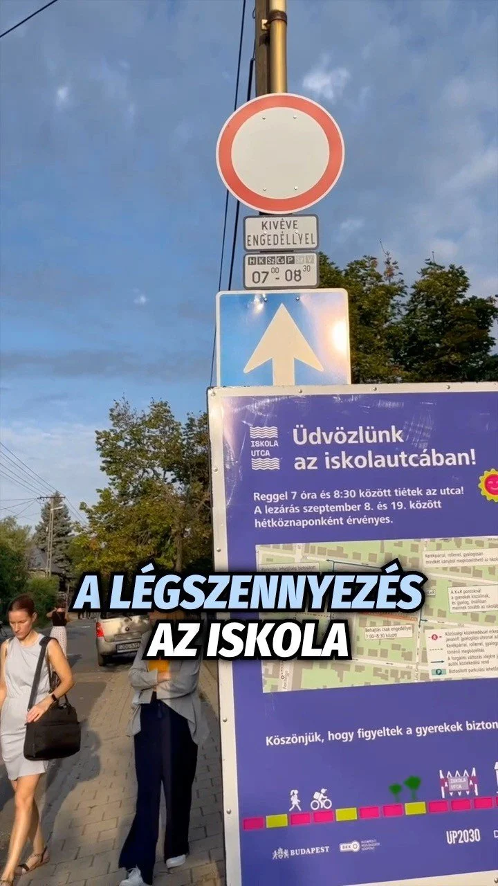 Indítsuk be a mobilitás pozitív körét! Azáltal, hogy - például iskolautcák kialakításával - a gyalogos és kerékpáros közlekedést vonz&o