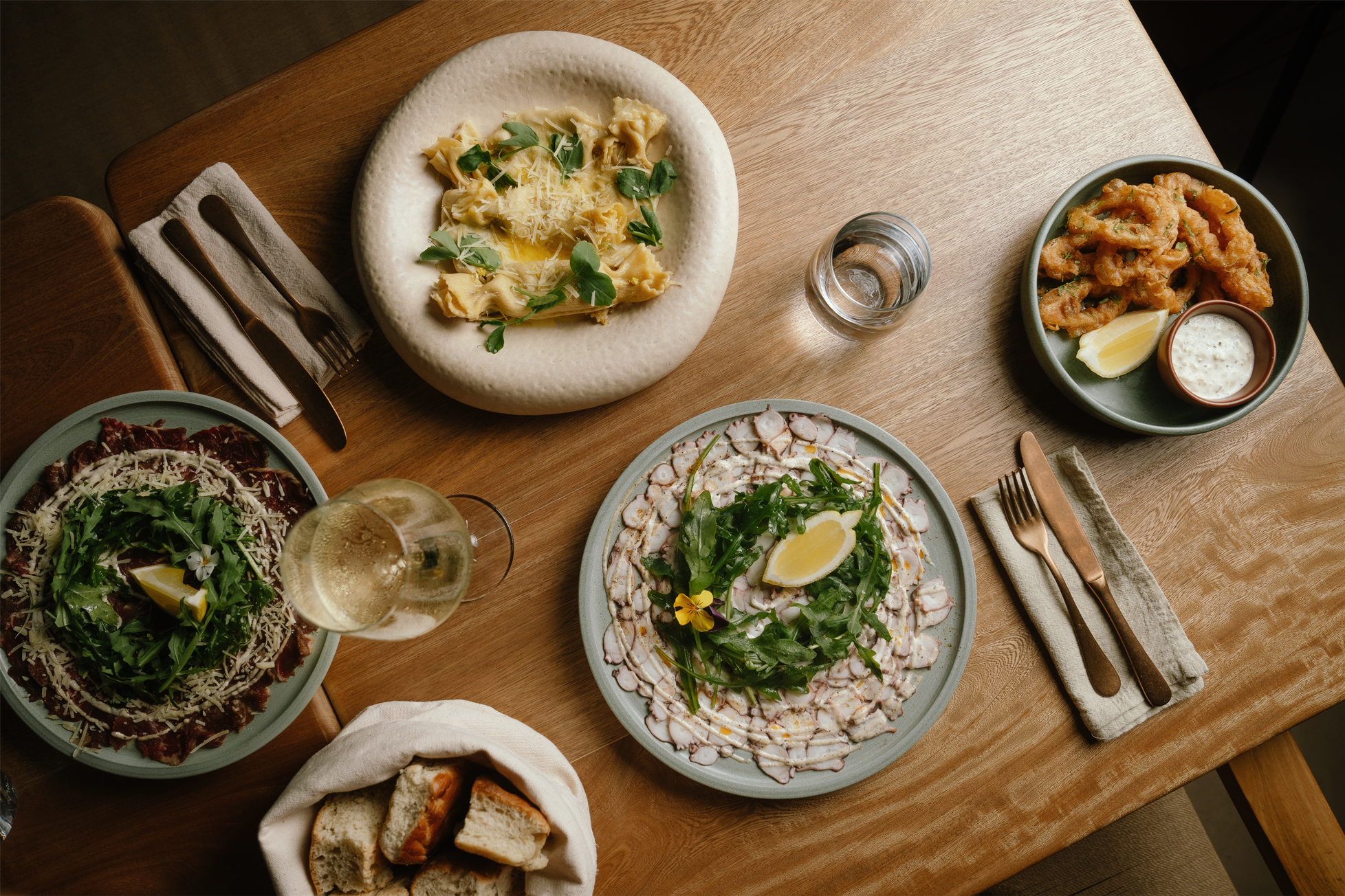 Italian-Mexican fusion dining experience at Climo Ristorante featuring fresh ingredients at Encantada Tulum