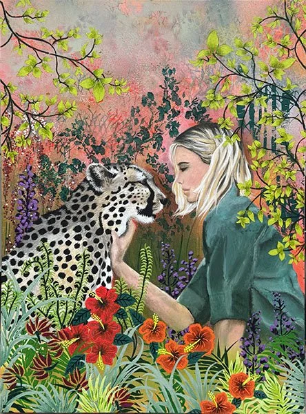 Silent Conversation 70x50 cm £325