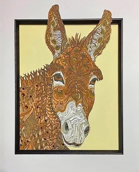 Donkey - 30.5x39cm - £180