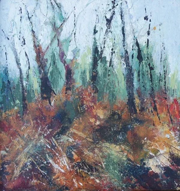 Brackenfall - 30.5x30.5cm - £220 - acrylic