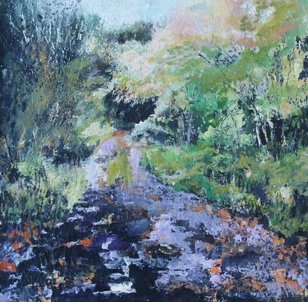 Pathway - 30.5x30.5 - £220 - acrylic