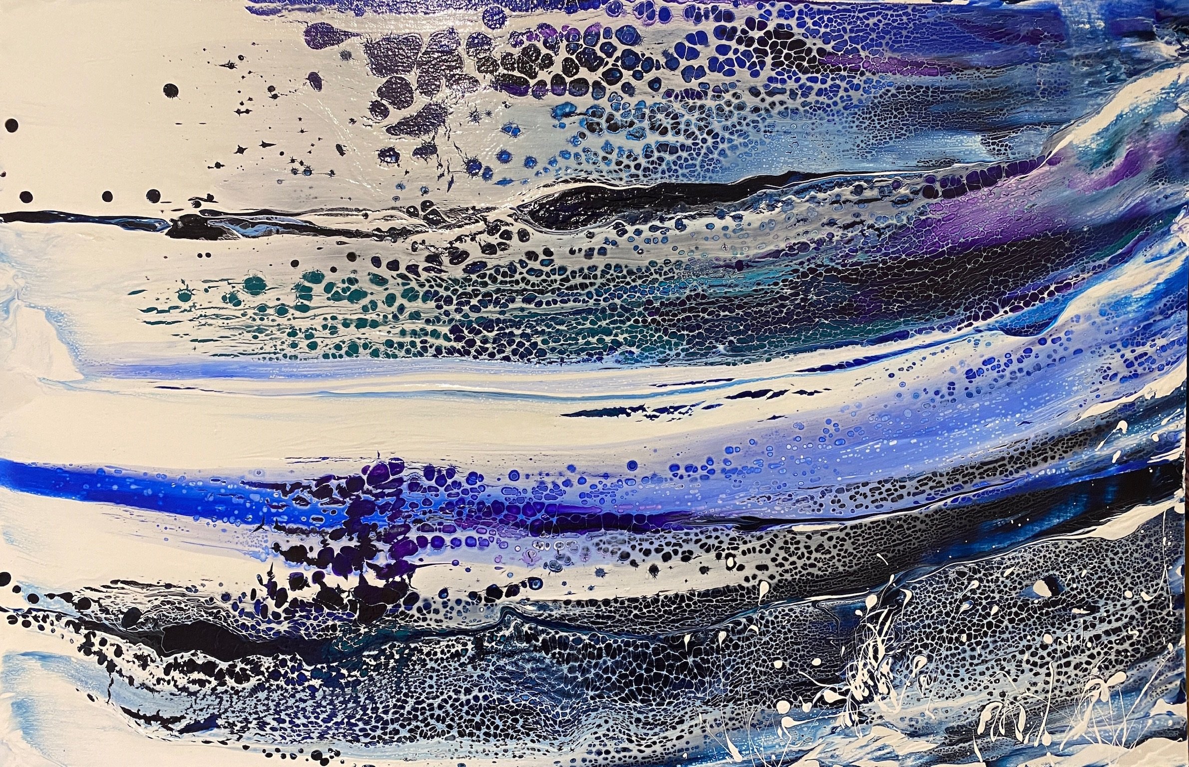 Gathering Storm- Acrylic- 80x60cm £450