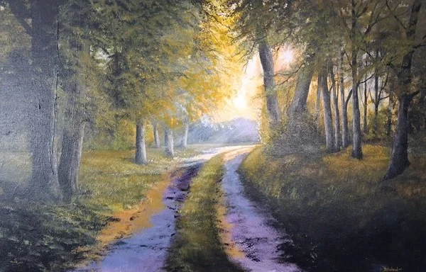 Into the light 76x50 Acrylic £480 