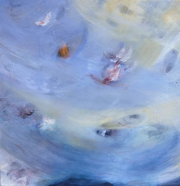 Weight of Echoes - 50x50cm - acrylic on canvas - £440
