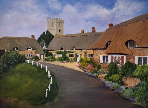 Godshill 45x60 acrylic £475 