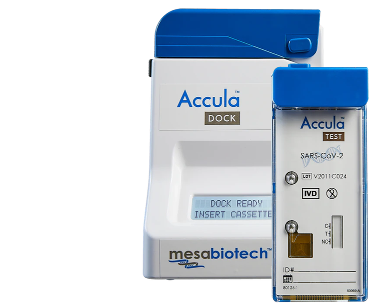Accula™ SARS-CoV-2 Rapid PCR Test — Rhino Diagnostics