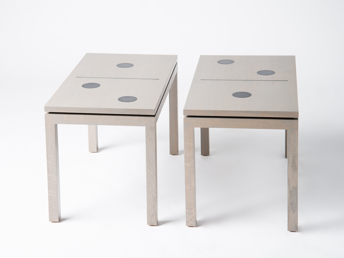 Domino Side Tables - by Amy Somerville Interior Designers Bath bespoke furniture