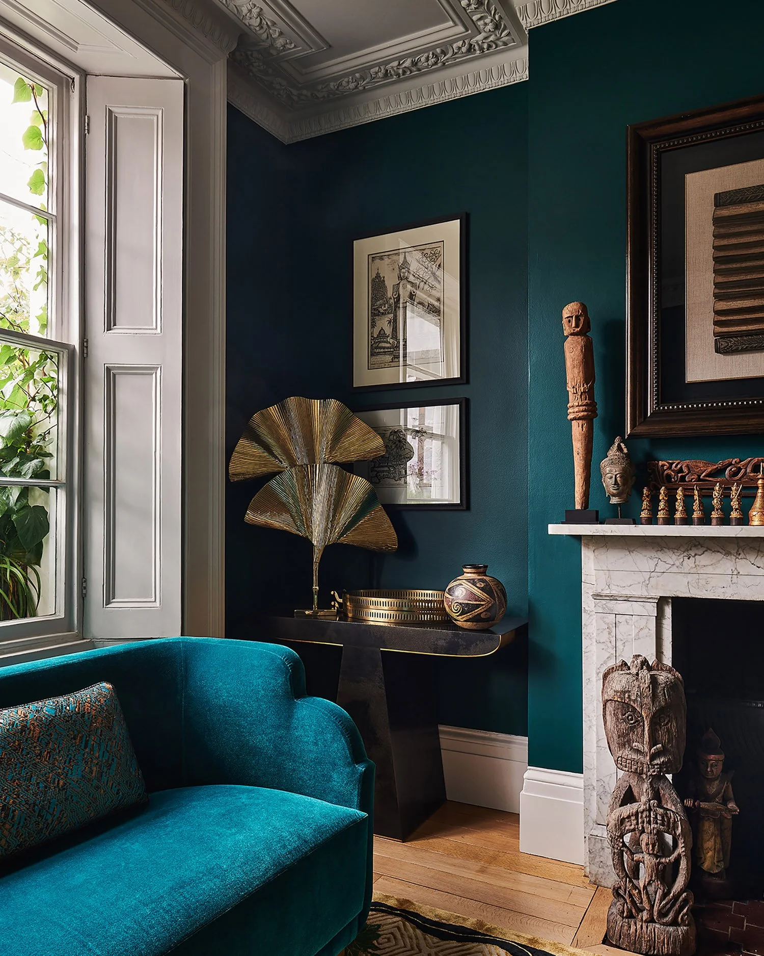 This London home is a tale of a blended family echoed in a Notting Hill townhouse. For this design project we created a fun, stylish yet functional Victorian home fit for the whole family. The key spaces express the characterful combination of two ve