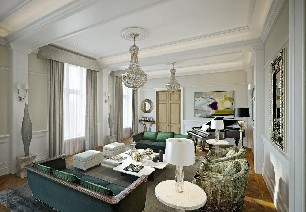 Stunning Historic Apartment Building Interior Design Luxury image