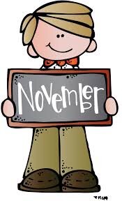 Grade 1 Weekly Plan and November Newsletter