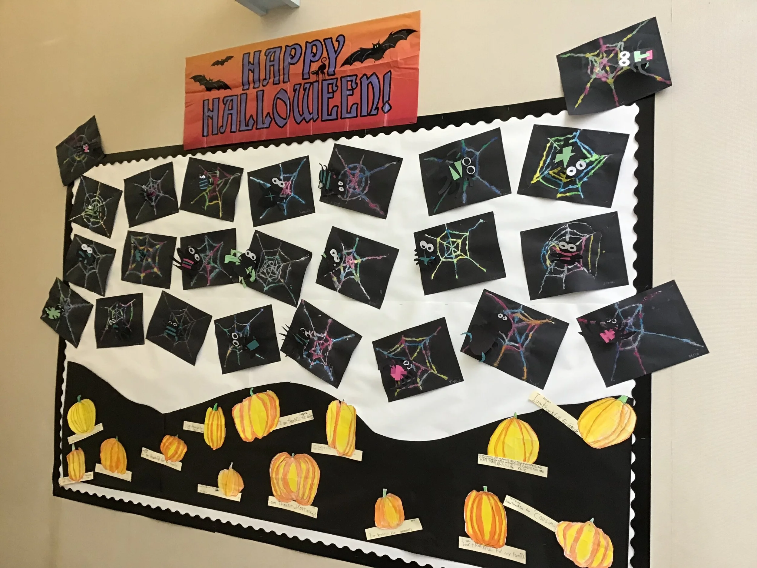 The end of October in Grade 2