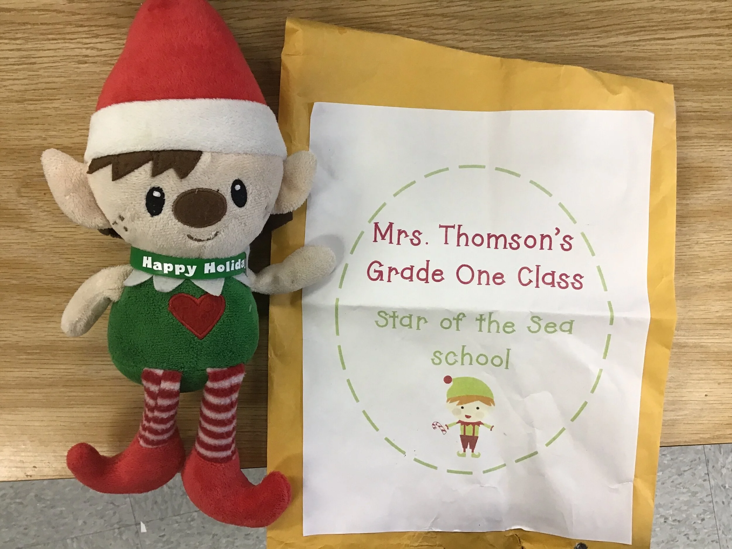 The Arrival of Tinsel the Elf!