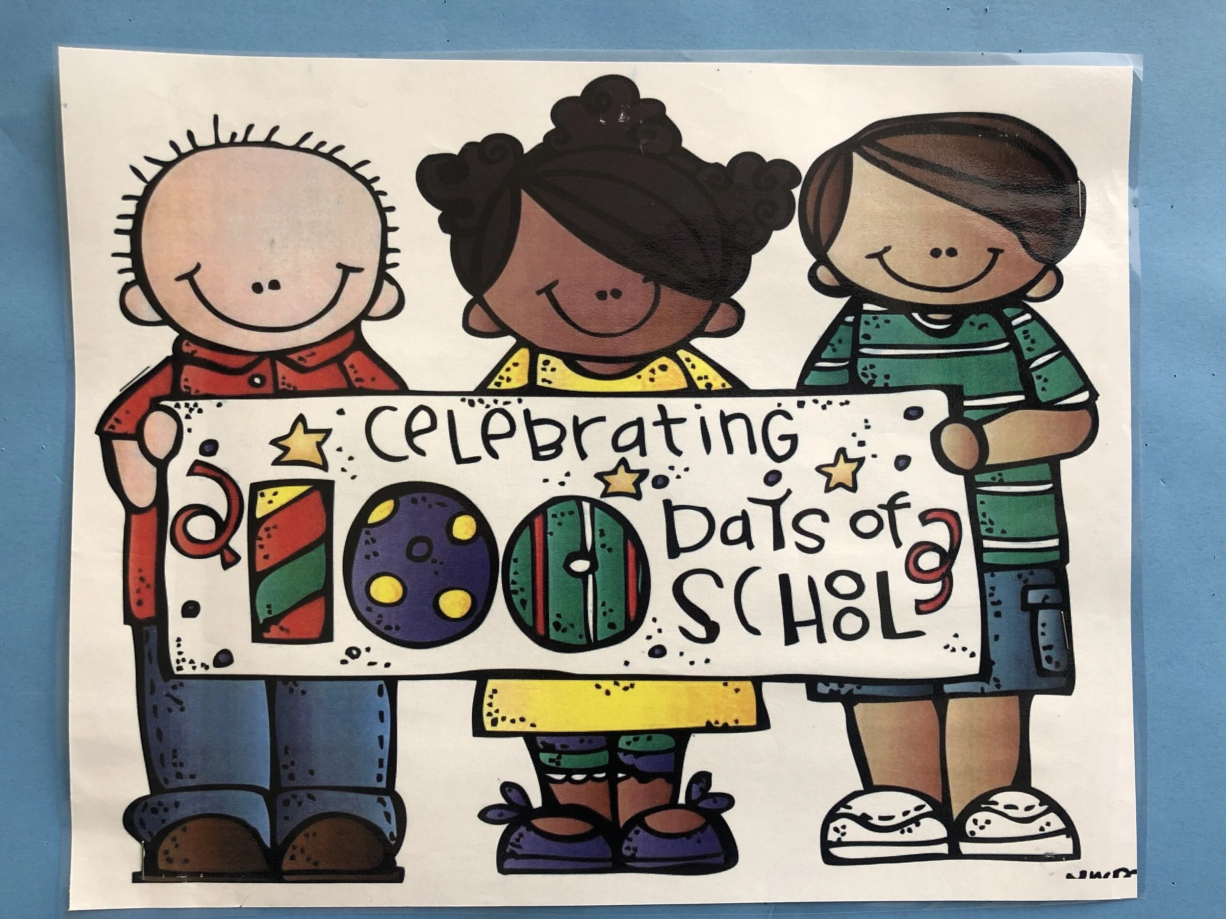 100 Days in School! WOO HOO!!