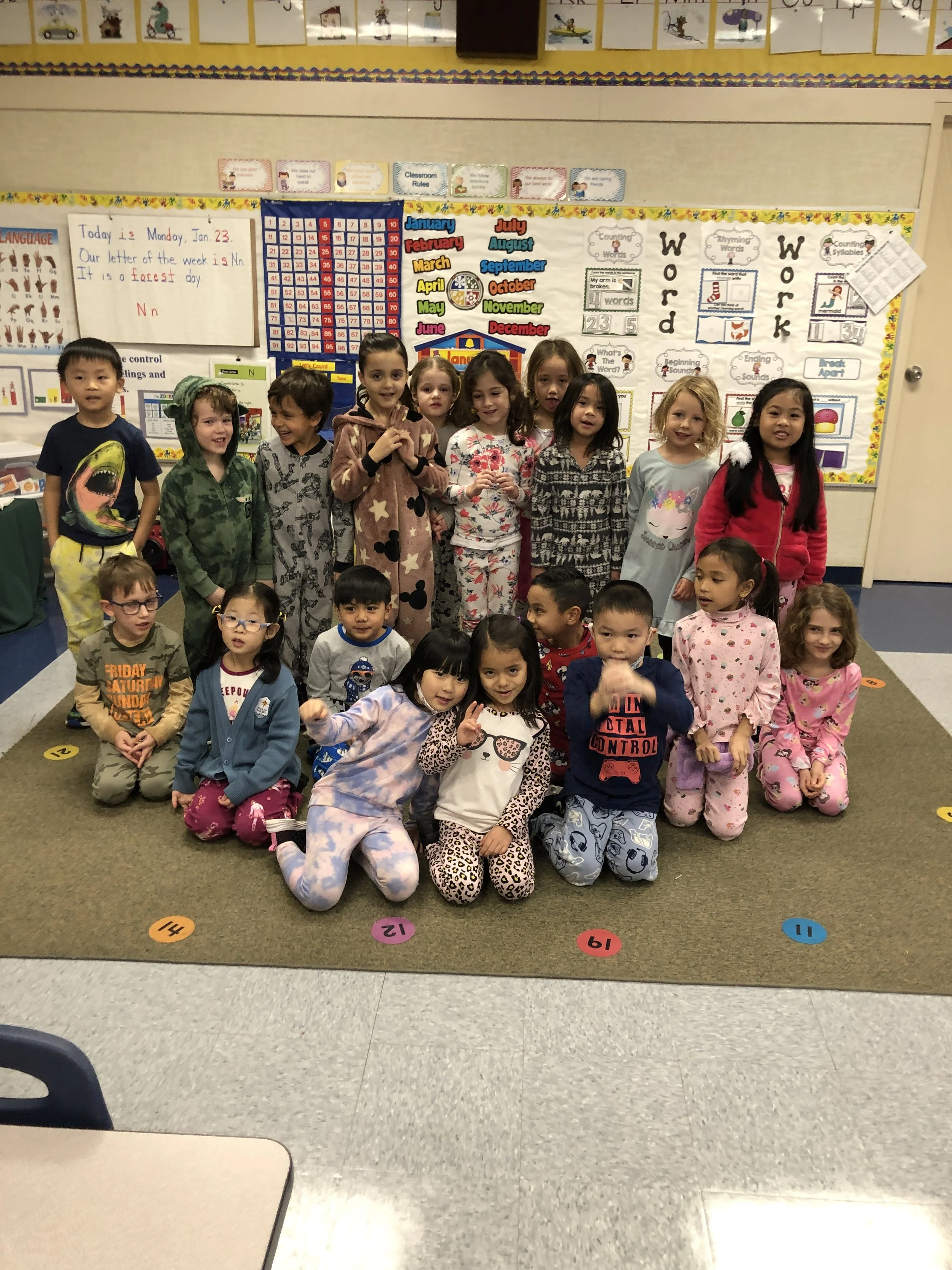 Kindergarten January Photos