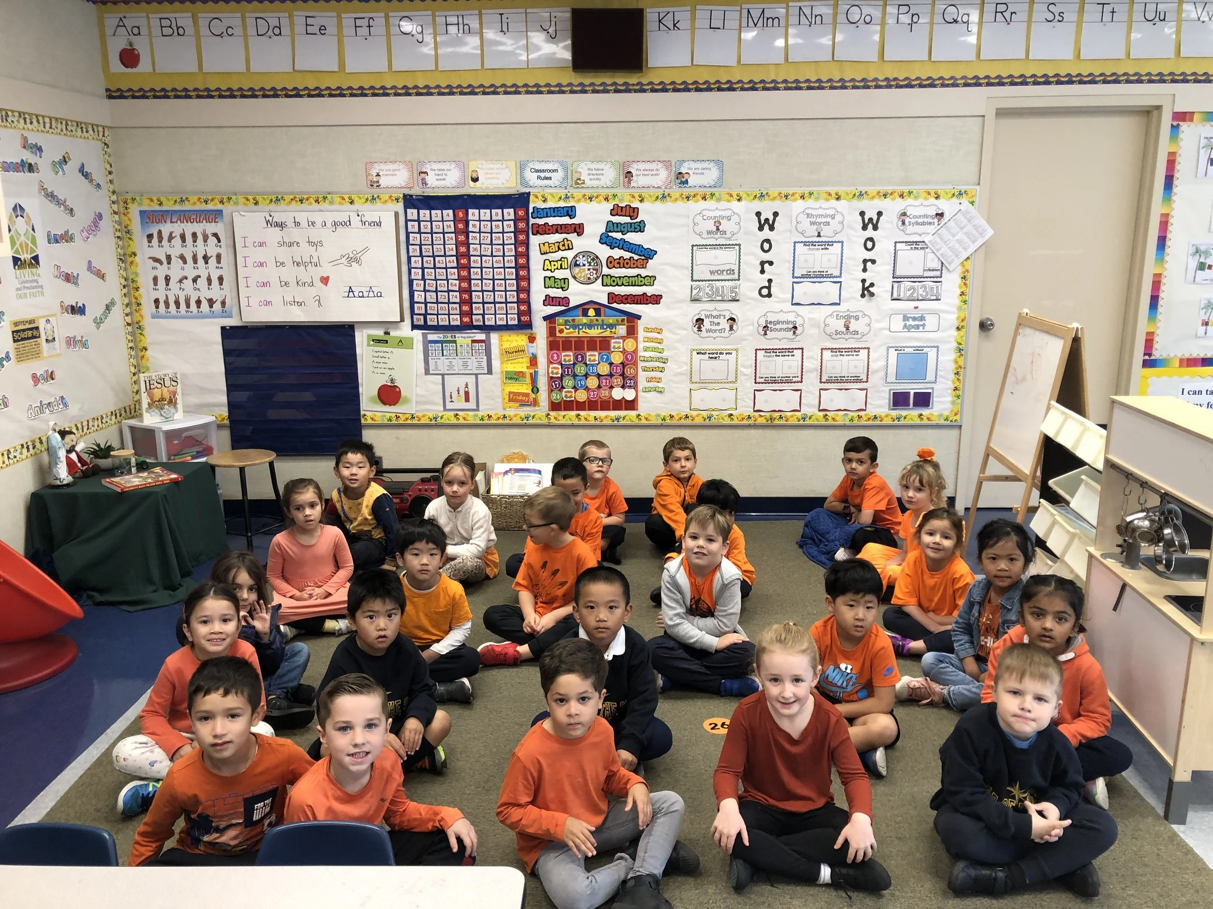 Kindergarten September Photos