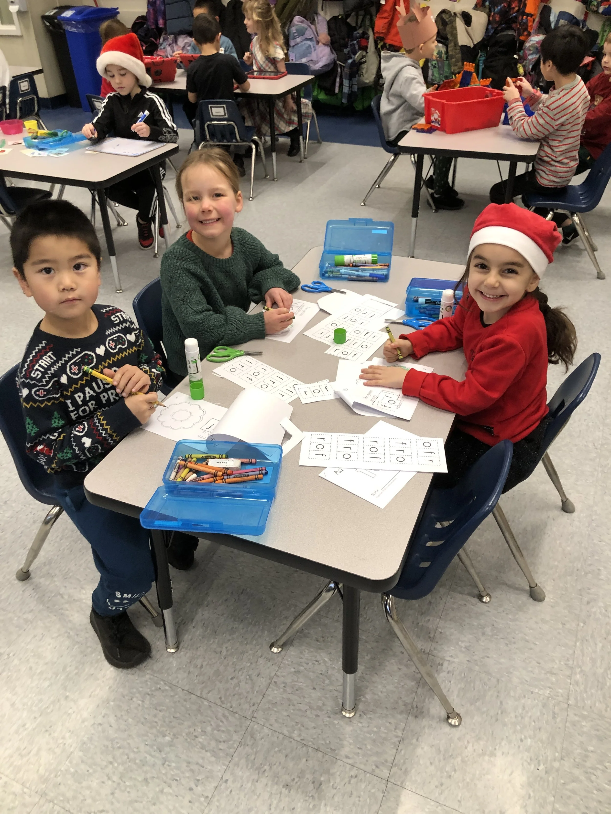 Kindergarten December Photos