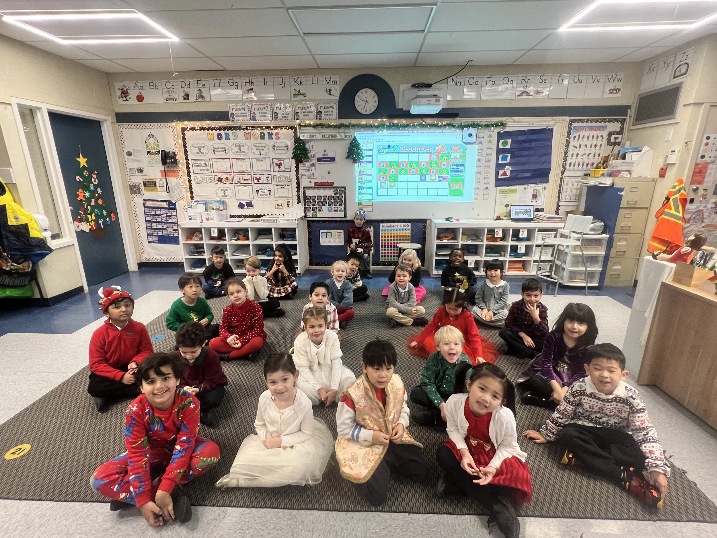 Kindergarten December Pictures