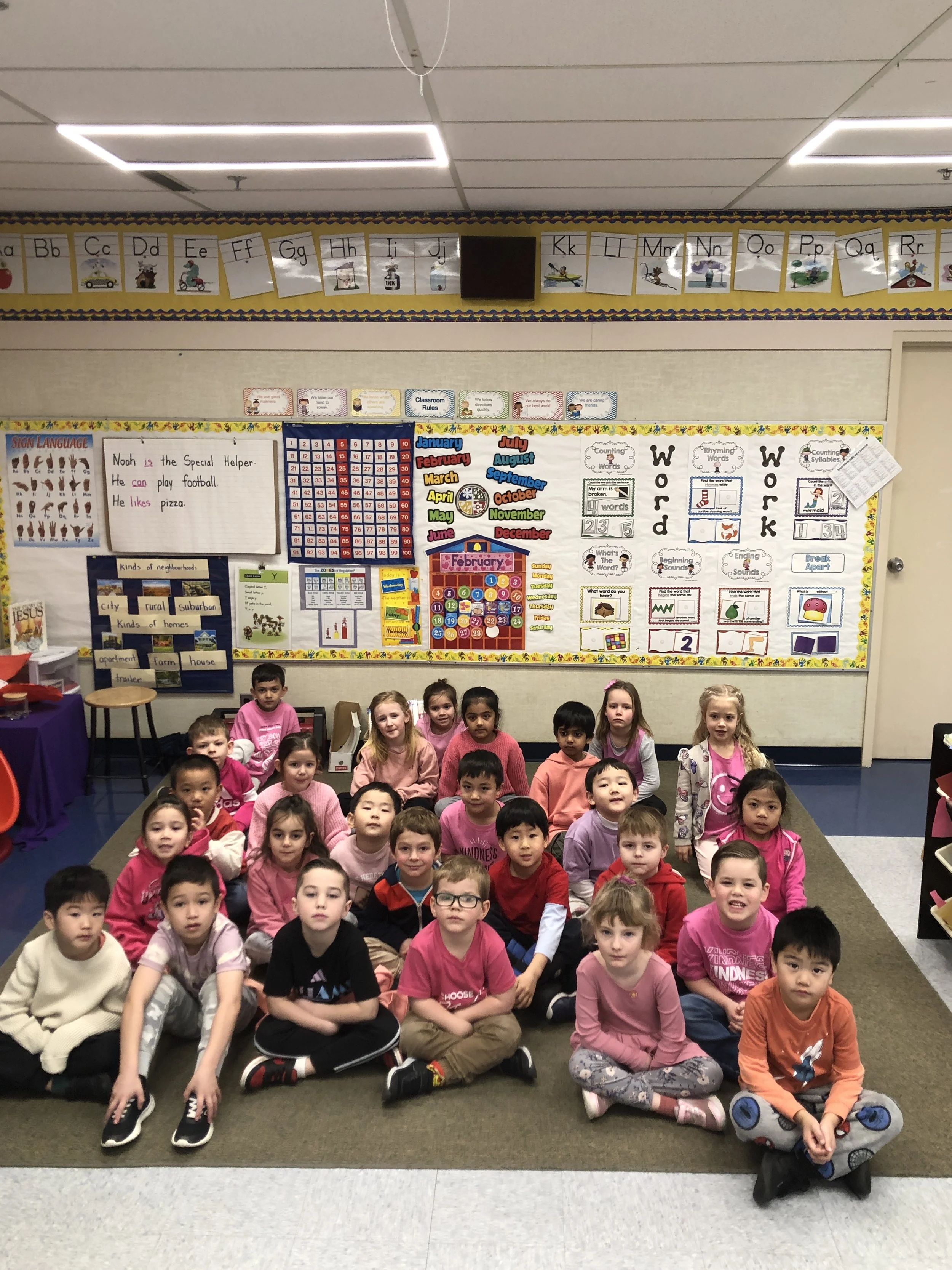 Kindergarten February Photos