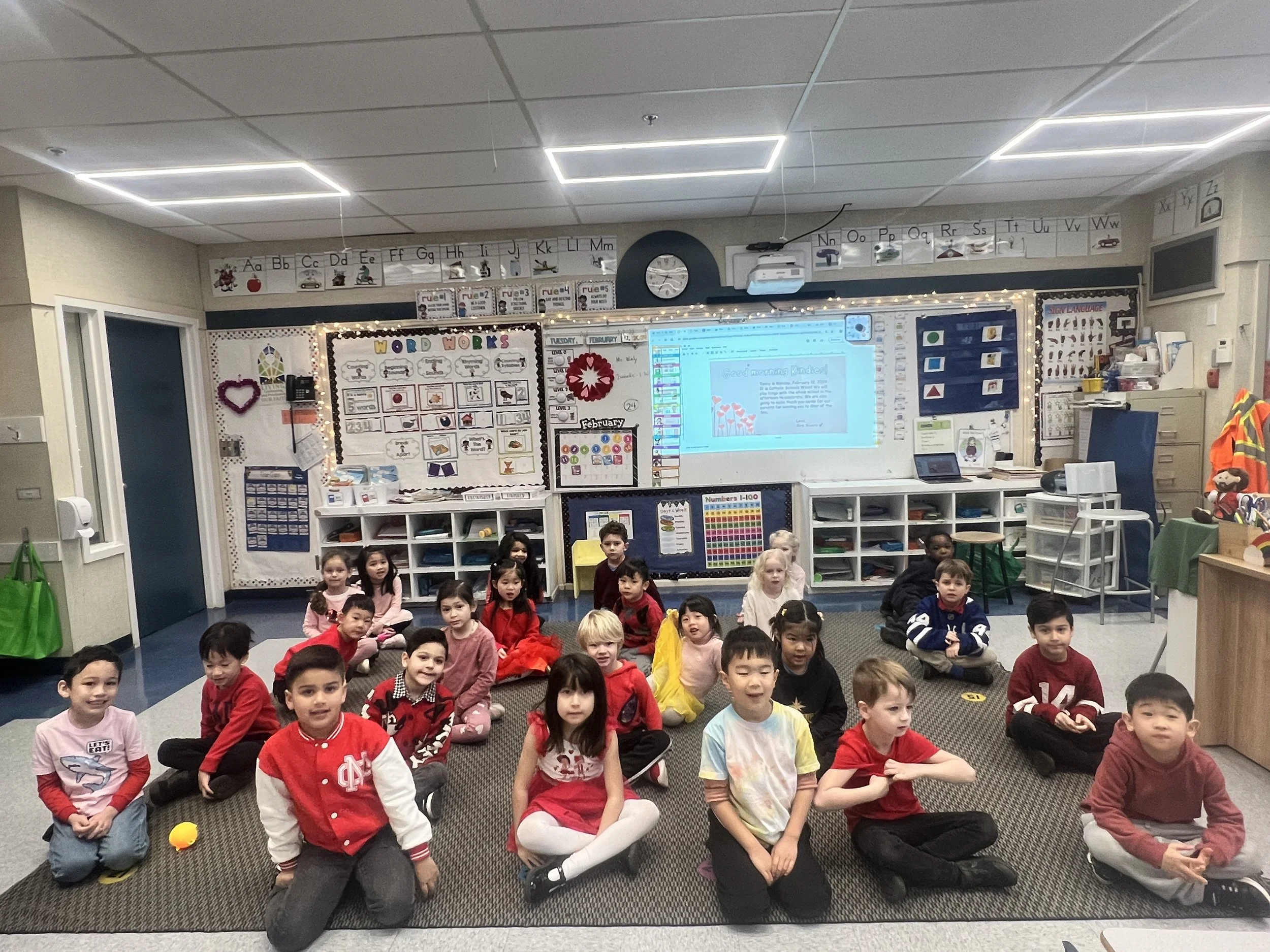 February Kindergarten A Photos