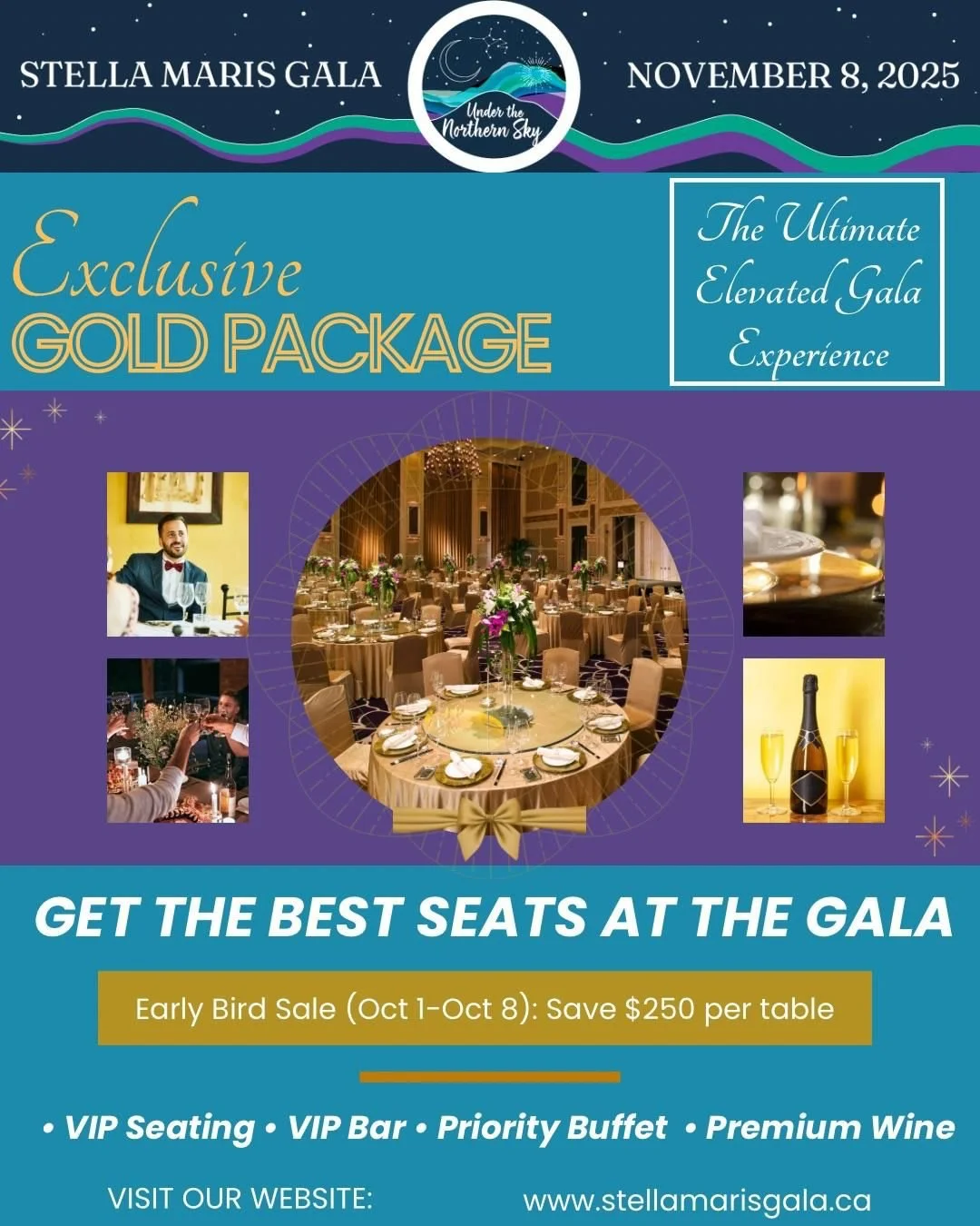 Stella Maris Gala - Early-Bird Tickets and Tables Available Now!