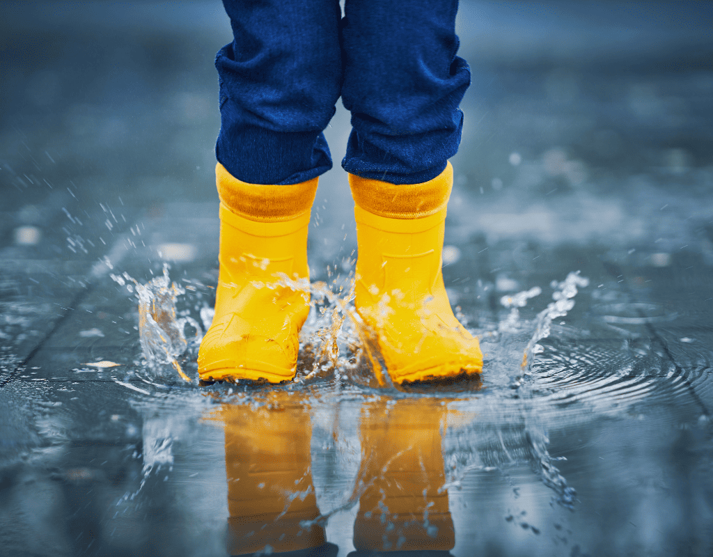 Outdoor Play in Rainy Weather — Please Send Appropriate Clothing