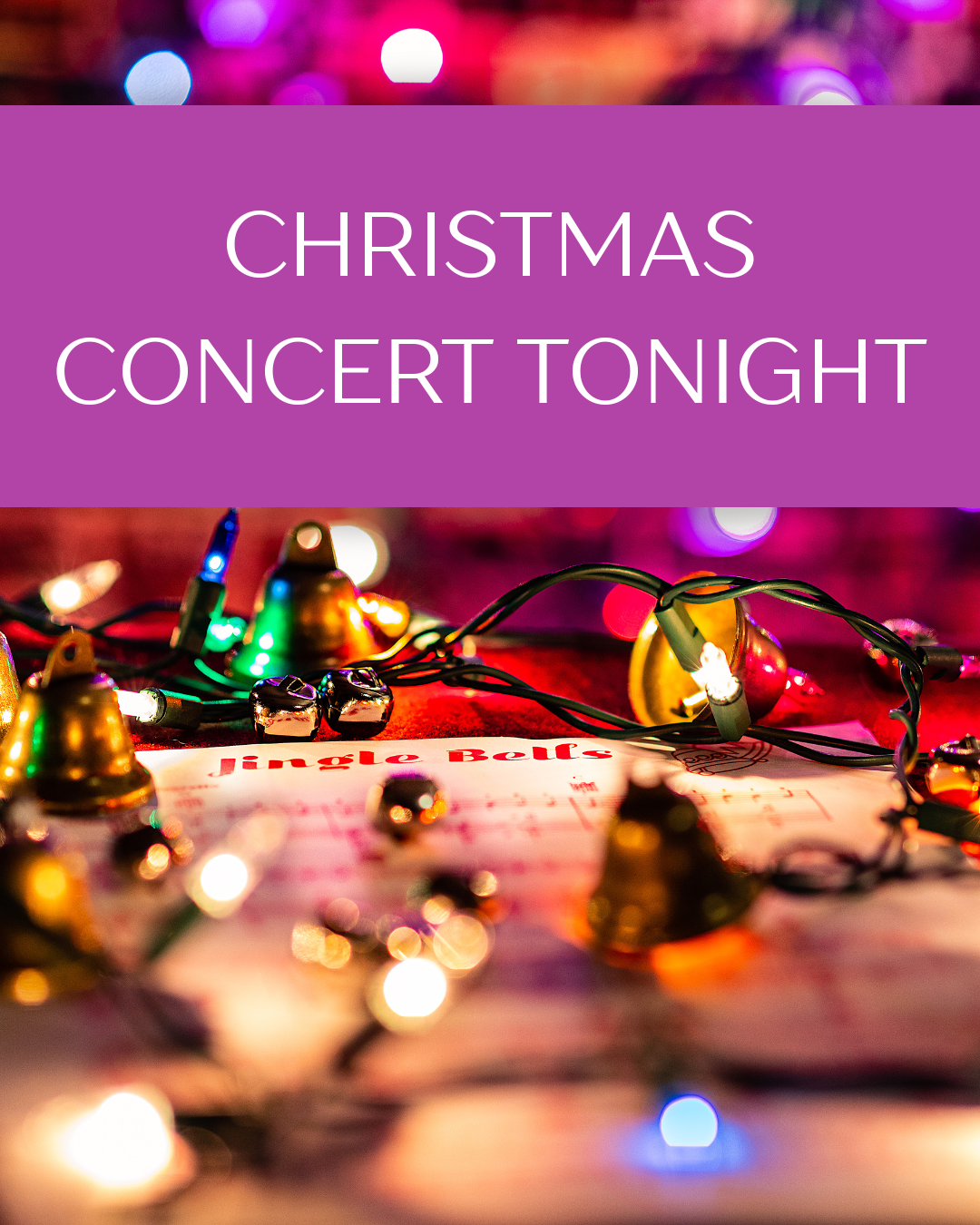 Christmas Play Information for Tonight