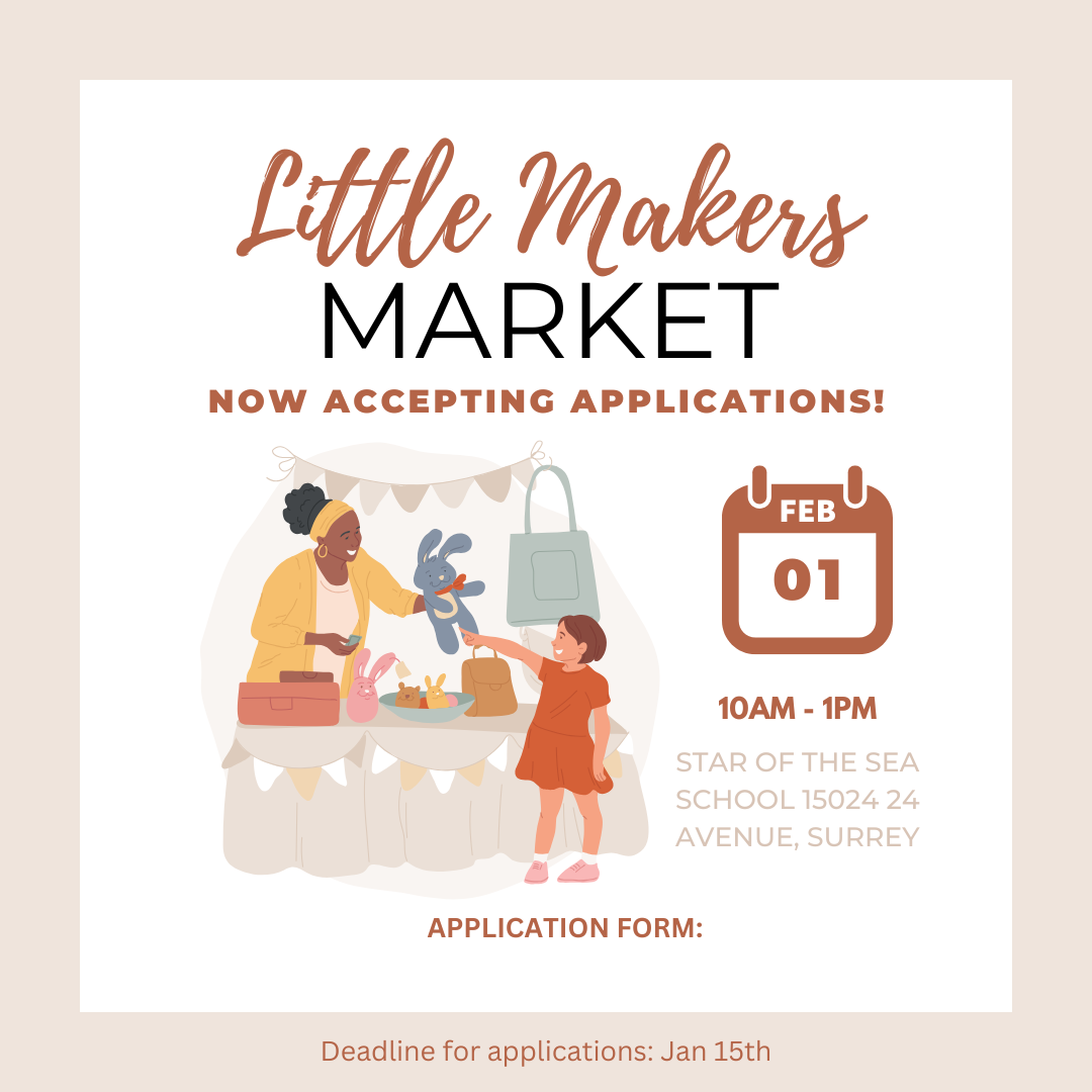  Last Chance to Sign Up for the Mini-Maker Market!