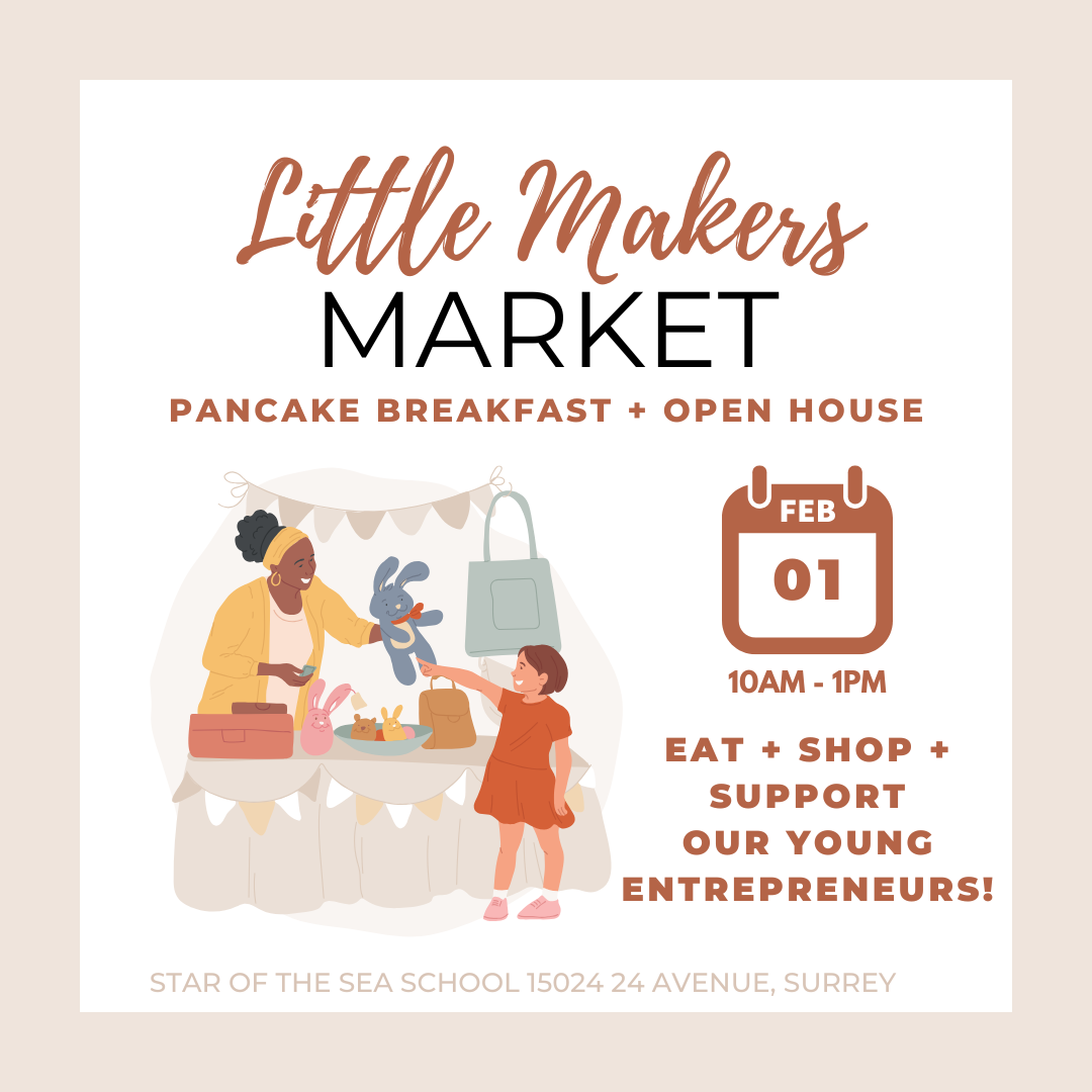 Save the Date! - Open House and Little Makers Market