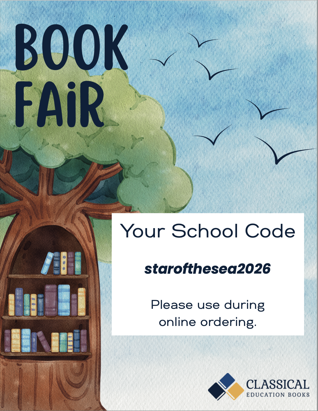 📚 Book Fair – March 11 During Student-Led Conferences