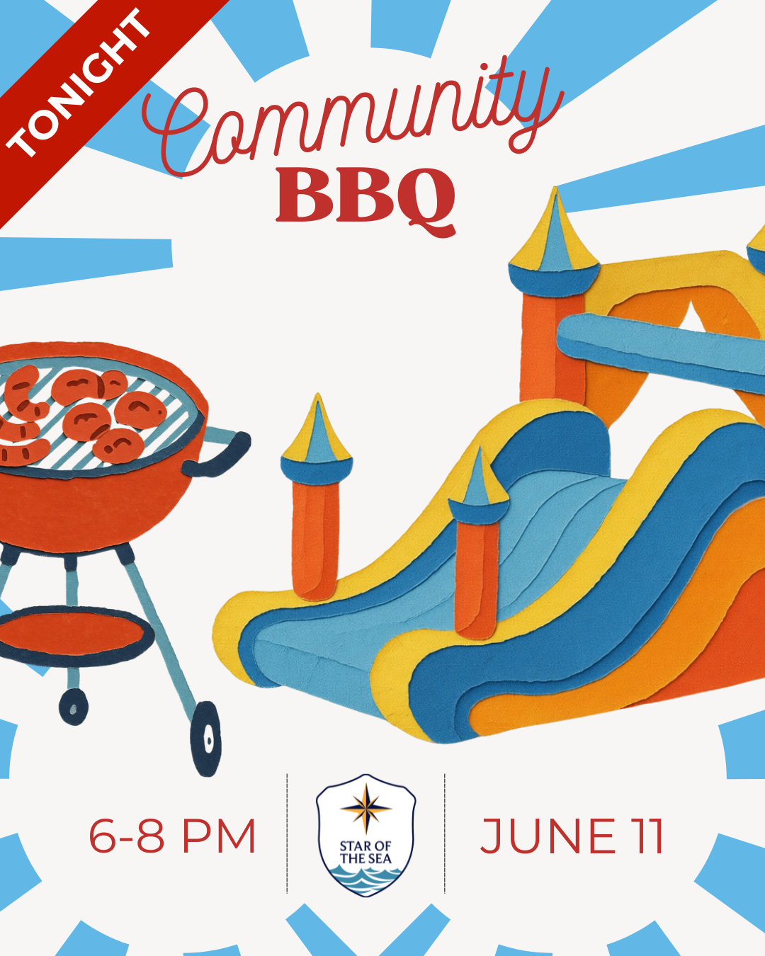 Star of the Sea Community BBQ - Tonight!