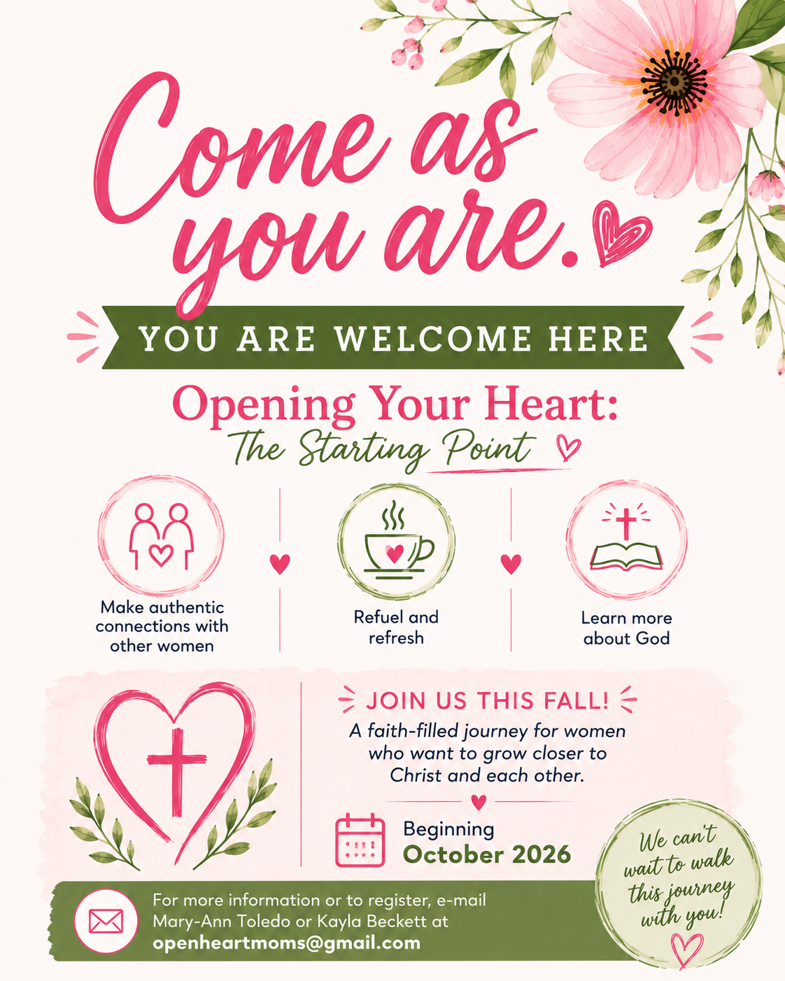 Come As You Are: An Invitation for Women to Grow in Faith Together