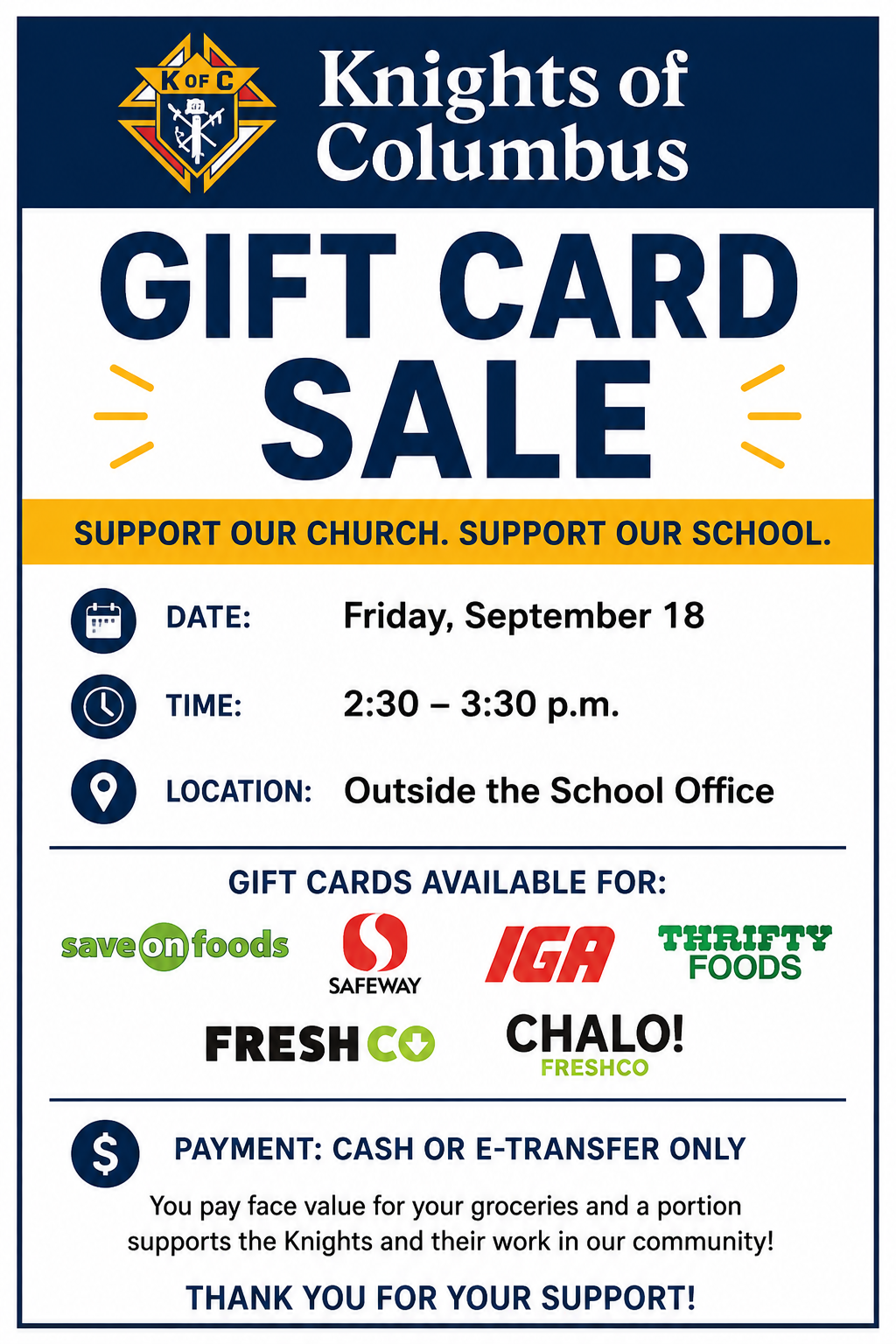 If You Buy Groceries, This Simple Fundraiser is for YOU!