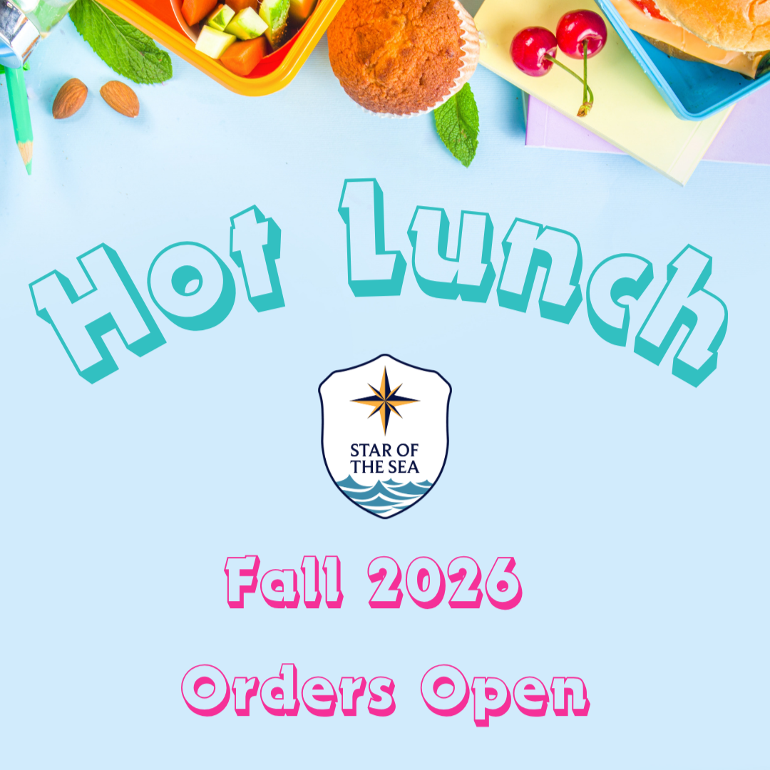 Hot Lunch Ordering NOW Open