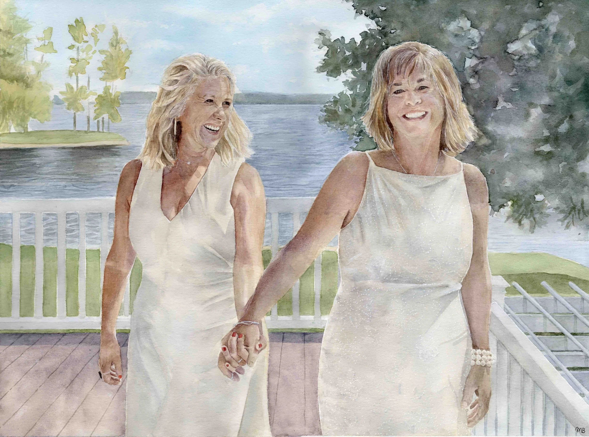 12x16" wedding portrait - 2025