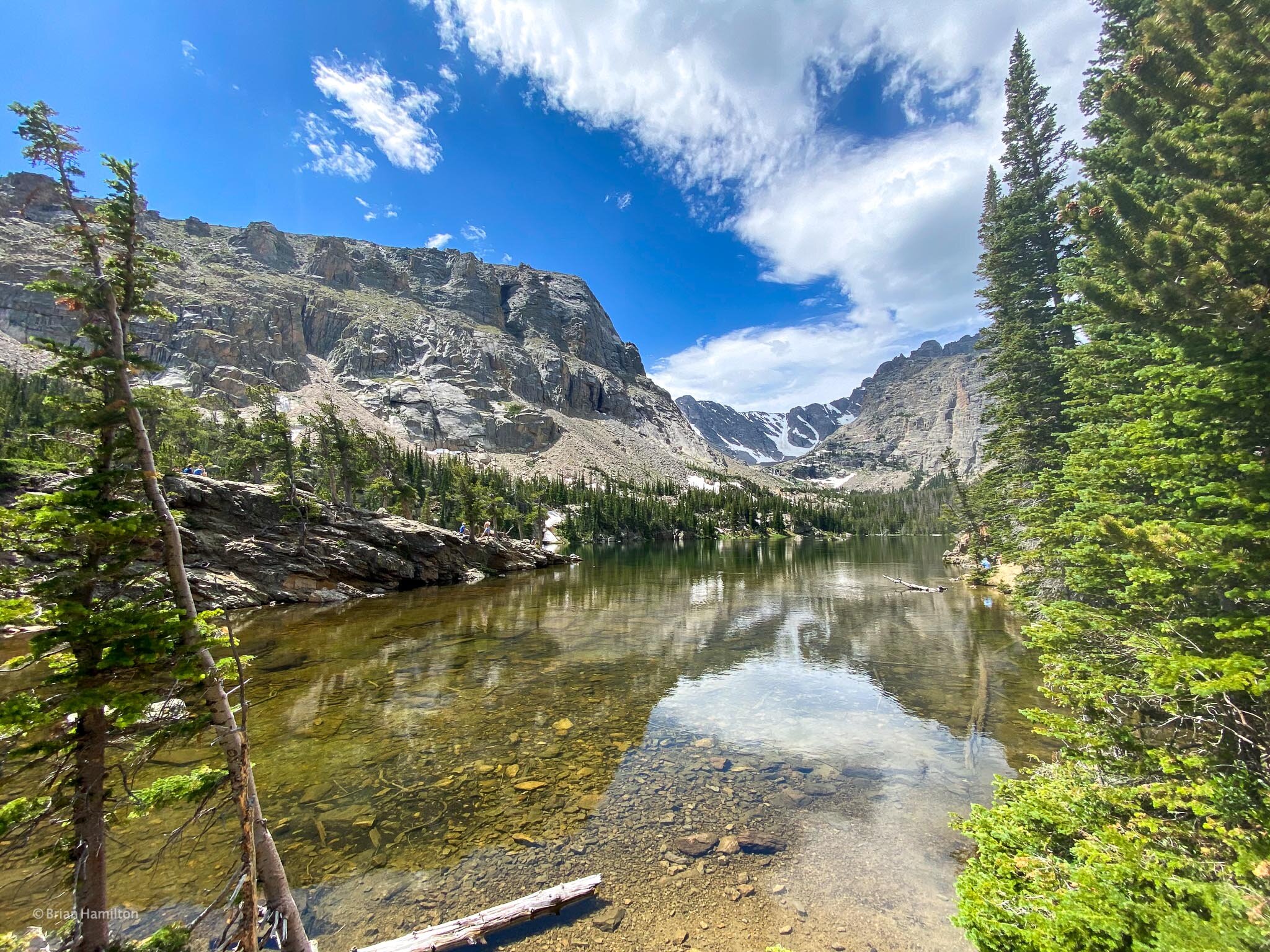 The Loch Lake via the Glacier Gorge Trail - The Loch Lake Trail via Glacier Gorge Trail is a moderate 5.4 mile out and back trail located in Rocky Mountain National Park near Estes Park, Colorado