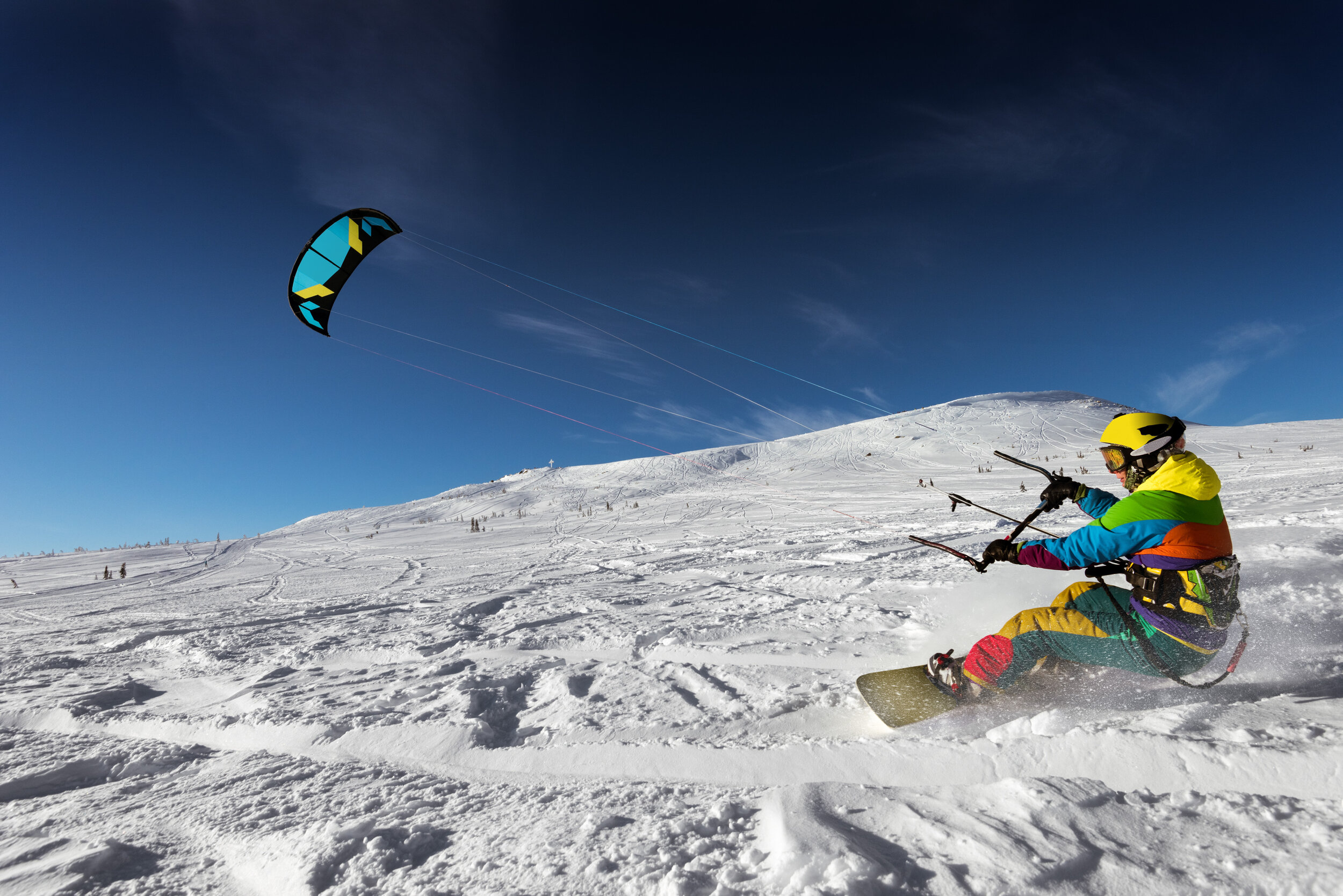 Snowkiting Course on the Hardangervidda Plateau, Norway