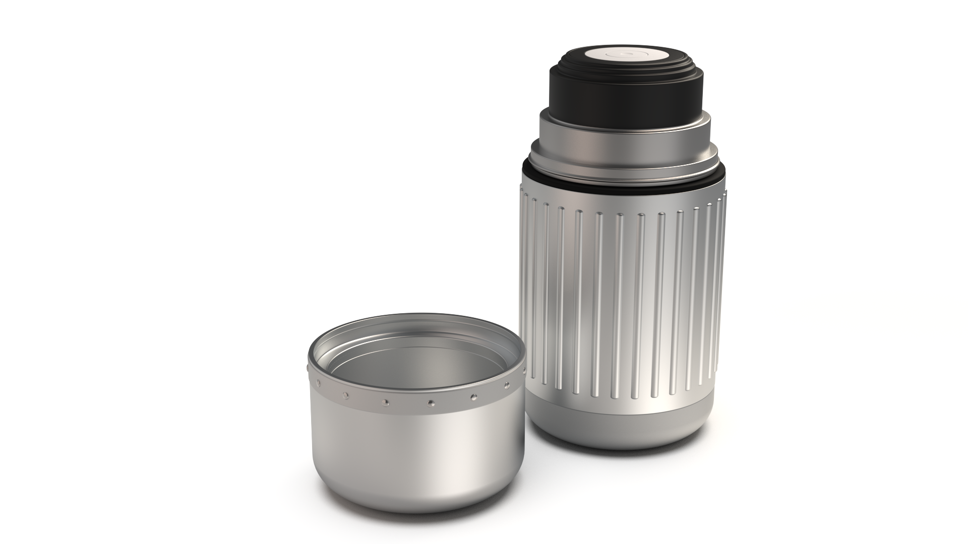 Rimowa-inspired thermos made in rhino
