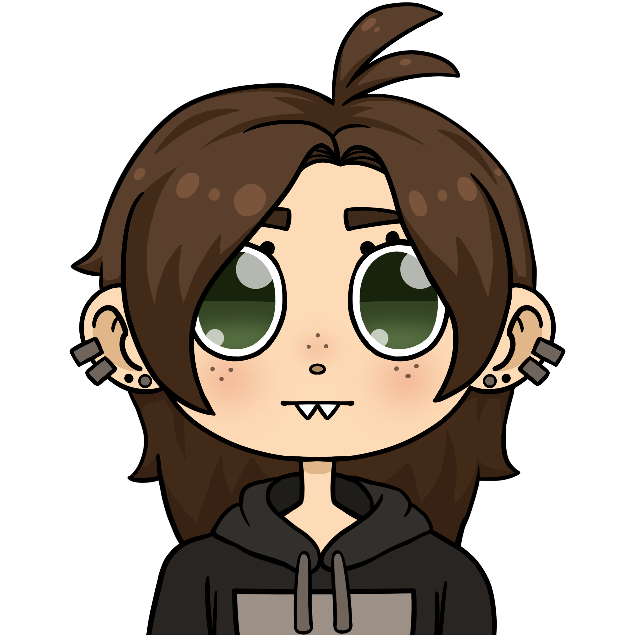 cartoon style portrait