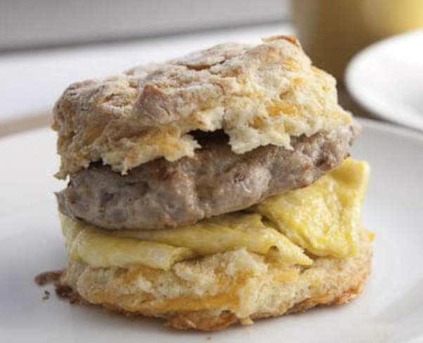 Buttermilk Biscuit Dough with a Sage-Maple-Fennel Sausage