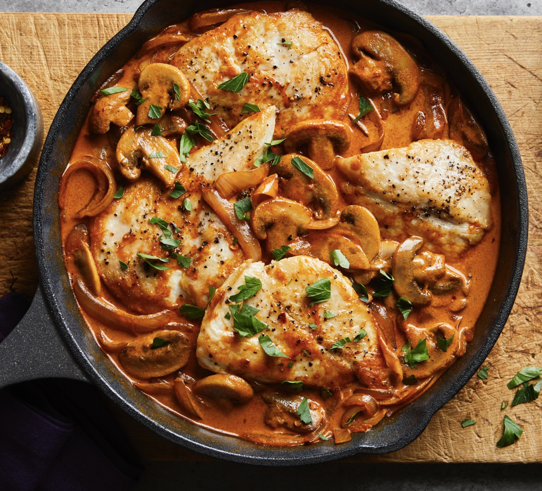 Hungarian Chicken Paprikash