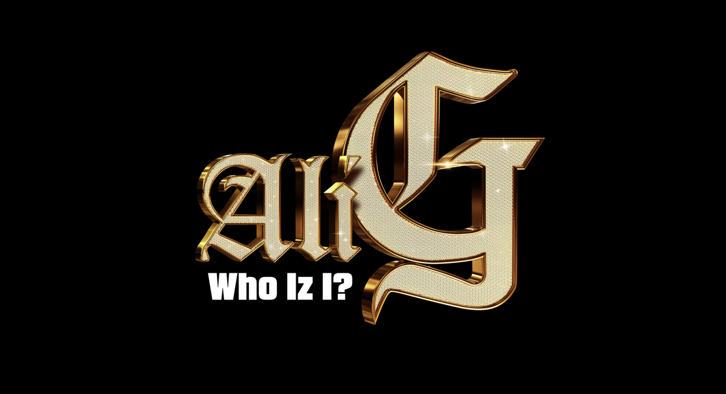 Ali G: Who Iz I? (2026) Title Treatment
