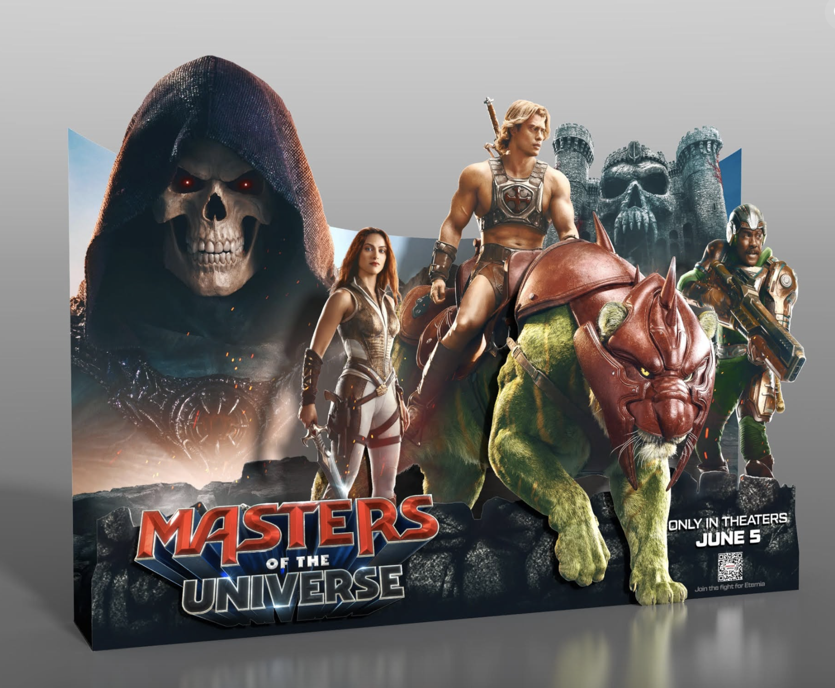 Masters of the Universe (2026) standee 2