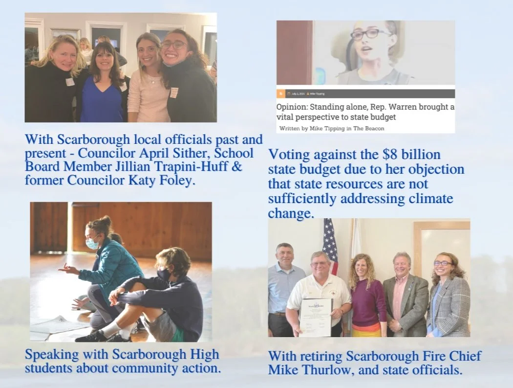 Collage of four images with people and text. Top left: four women smiling at an event. Top right: woman speaking at a podium. Bottom left: two young women sitting on the floor talking. Bottom right: group of five people, including a man holding a certificate, standing together indoors.