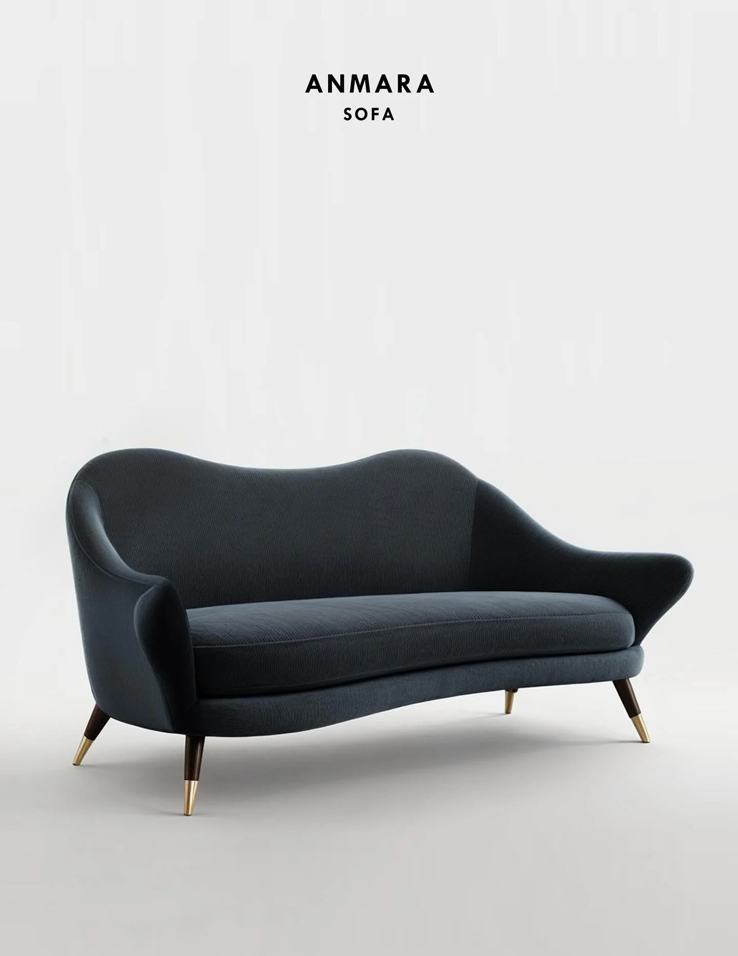 The ANMARA Sofa exemplifies contemporary furniture design and fine craftsmanship, reflecting a distinct Danish attributes that underscores our commitment to modern aesthetics. With its unique design and premium materials, this sofa is meticulously cr