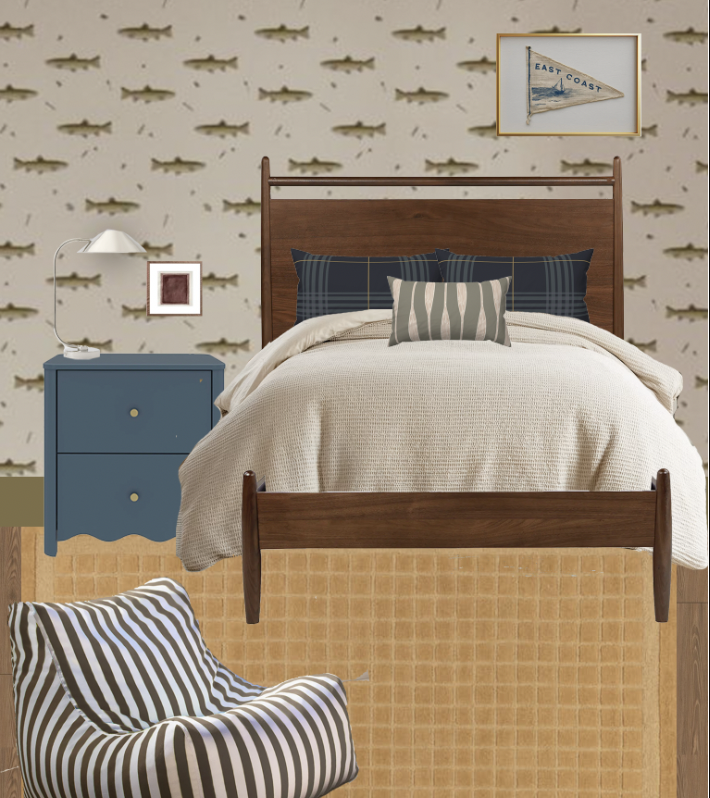 Gone Fishing Bedroom