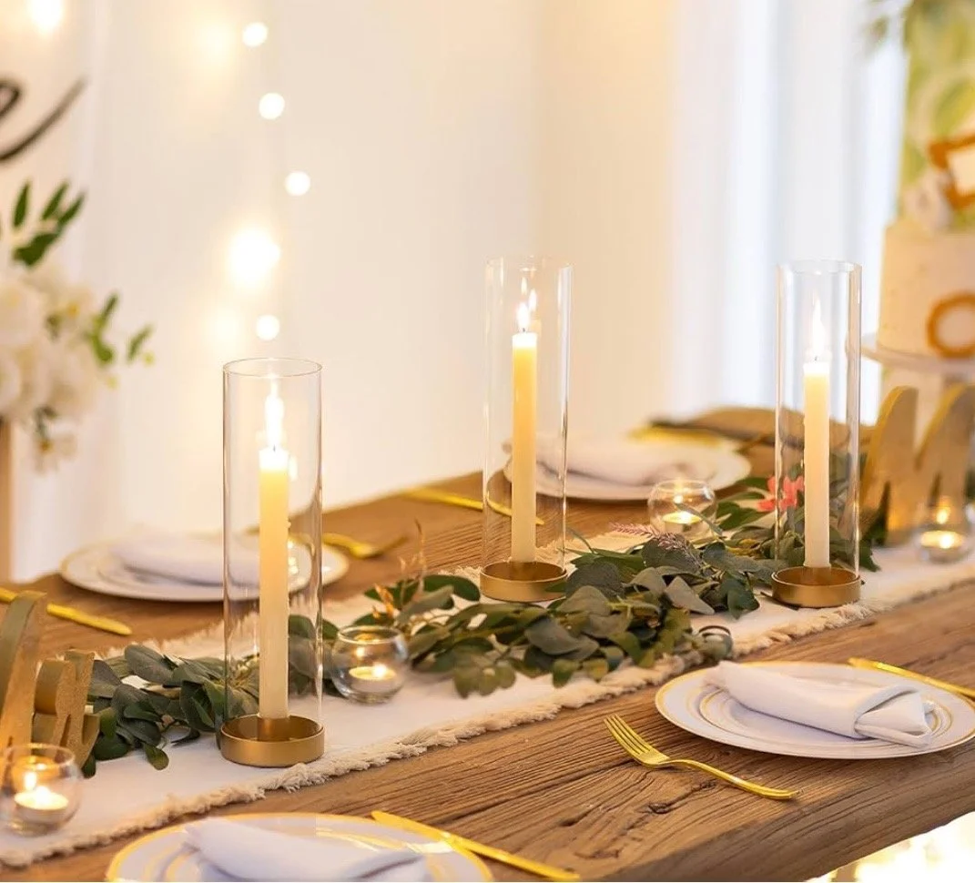 RNG Glass Chimneys, LED Taper, and remote.jpg