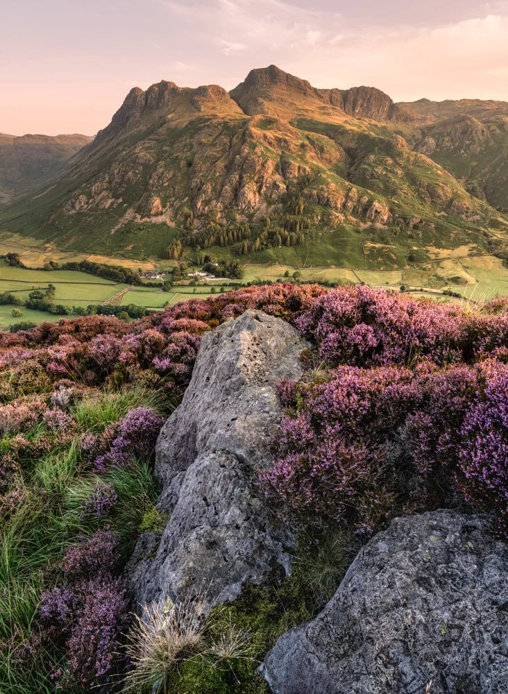 First Light on the Langdales